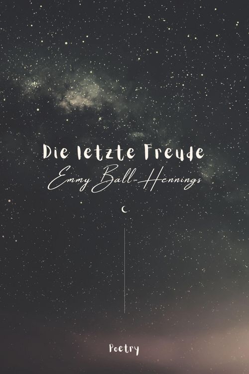 Produktbild: Die letzte Freude - Poetry