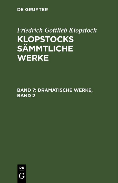 Produktbild: Dramatische Werke, Band 2