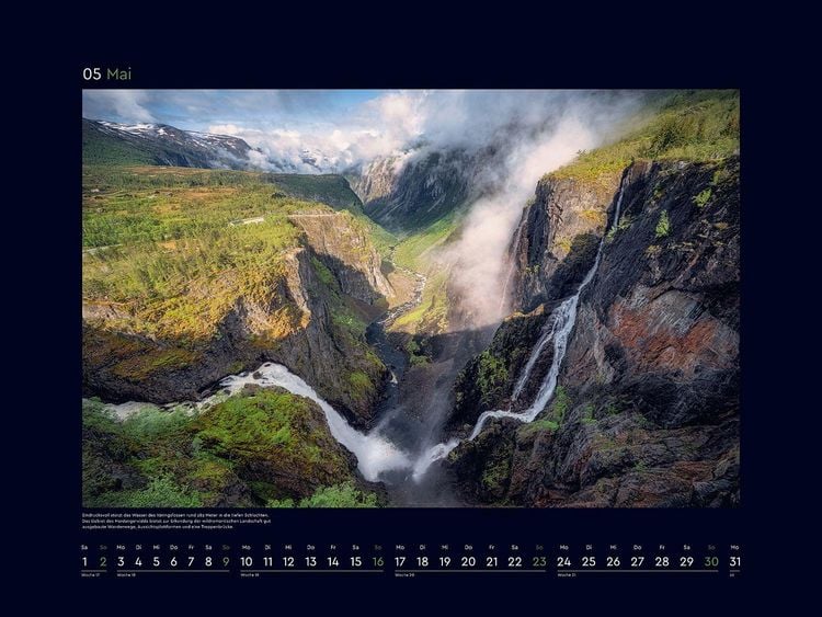 Produktbild: Norwegen - KUNTH Wandkalender 2027