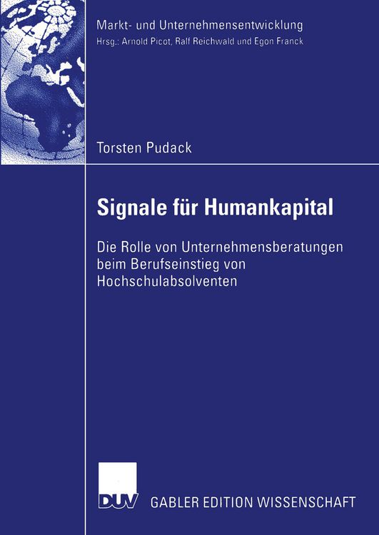 Produktbild: Signale f&uuml;r Humankapital