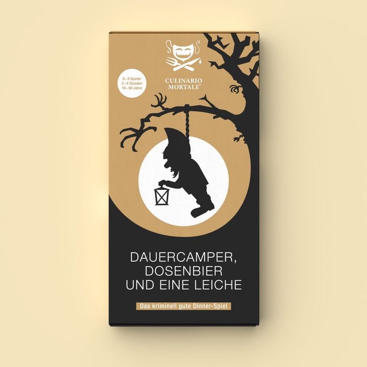 Produktbild: Dauercamper, Dosenbier und eine Leiche