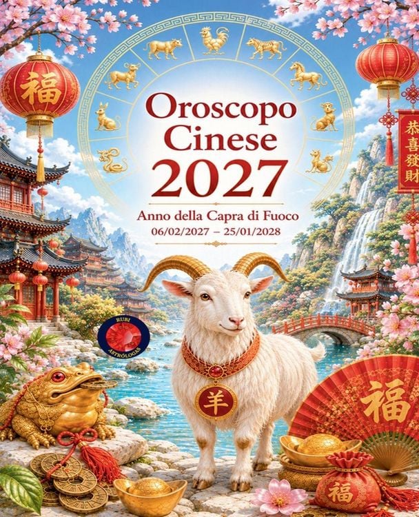 Produktbild: Oroscopo Cinese 2027