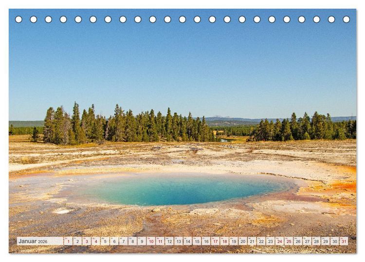 Produktbild: USA - National und State Parks im Nordwesten (Tischkalender 2026 DIN A5 quer), CALVENDO Monatskalender
