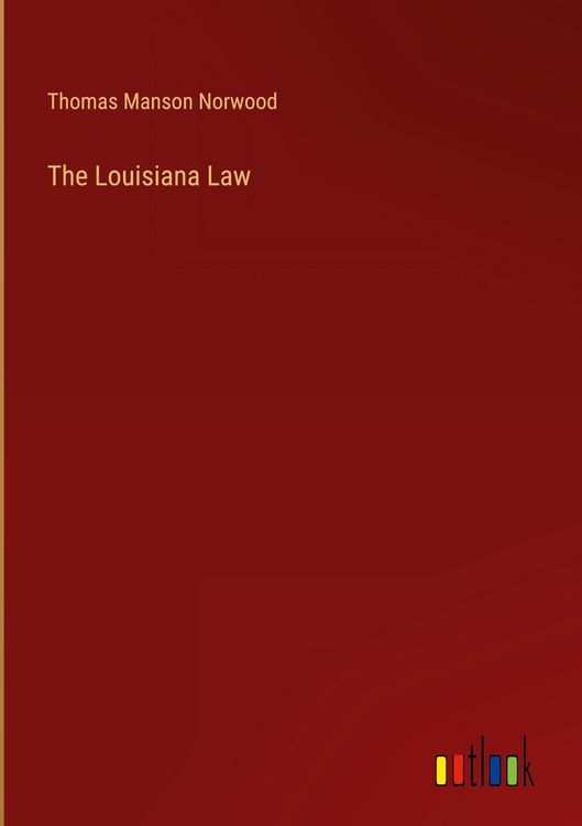 Produktbild: The Louisiana Law