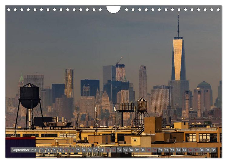 Produktbild: New York City Vibes (Wandkalender 2026 DIN A4 quer), CALVENDO Monatskalender