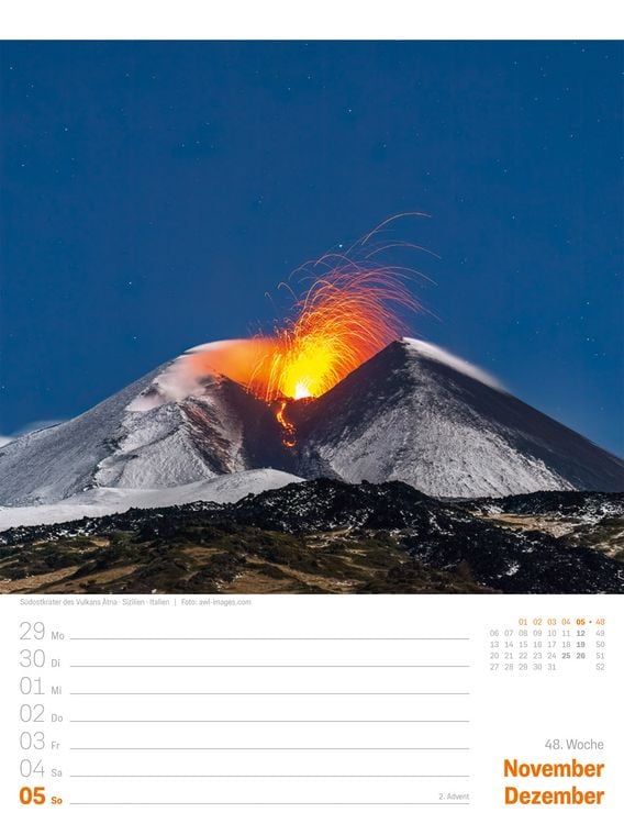 Produktbild: Planet Erde Wochenplaner Kalender 2027 | Landschaften der Welt