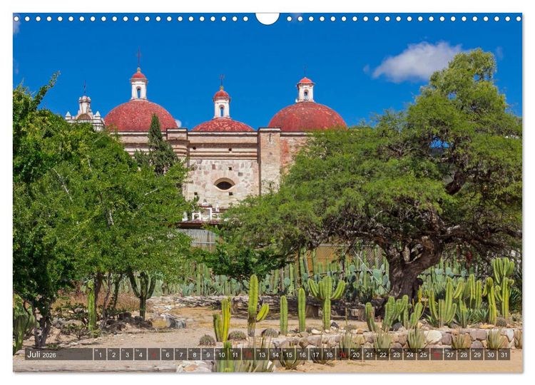 Produktbild: Mexiko, eine Fotoreise (Wandkalender 2026 DIN A3 quer), CALVENDO Monatskalender