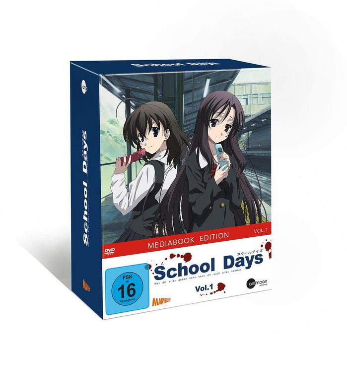 Produktbild: School Days Vol.1 (DVD Edition)