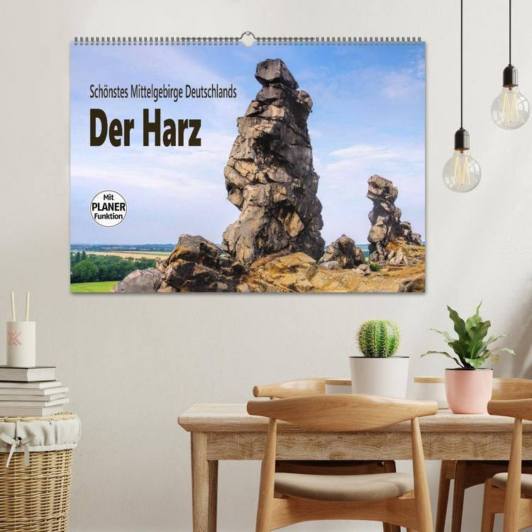 Produktbild: Der Harz - Sch&ouml;nstes Mittelgebirge Deutschlands (Wandkalender 2026 DIN A2 quer), CALVENDO Monatskalender