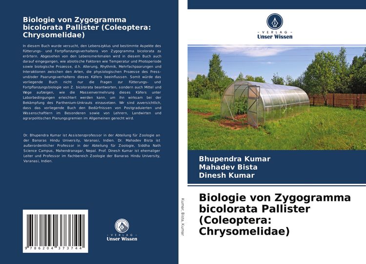 Produktbild: Biologie von Zygogramma bicolorata Pallister (Coleoptera: Chrysomelidae)