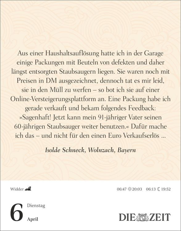 Produktbild: Was mein Leben reicher macht Tagesabrei&szlig;kalender 2027 - Gl&uuml;cksmomente f&uuml;r jeden Tag
