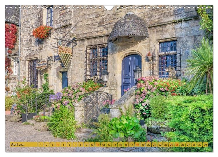 Produktbild: Bretagne, wild und sch&ouml;n (Wandkalender 2027 DIN A3 quer), CALVENDO Monatskalender