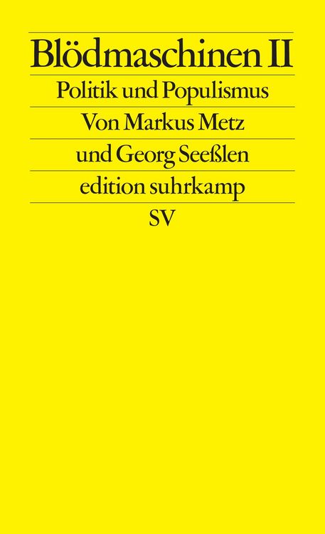Produktbild: Bl&ouml;dmaschinen II