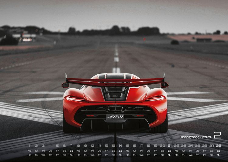 Produktbild: Sportwagen - PS-Boliden - 2027 - Kalender DIN A2