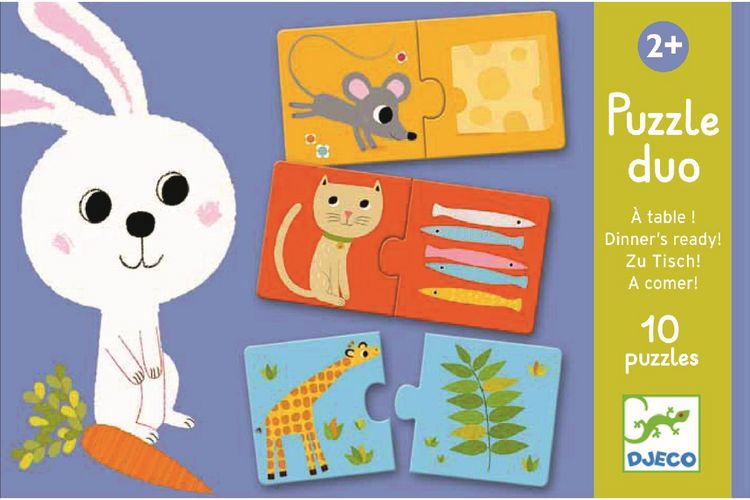 Produktbild: Puzzle duo/trio Puzzle Duo Zu Tisch!