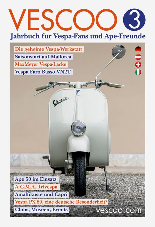 Produktbild: VESCOO Jahrbuch f&uuml;r Vespa-Fans und Ape-Freunde