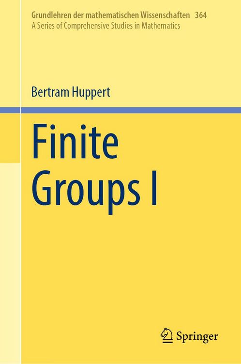 Produktbild: Finite Groups I
