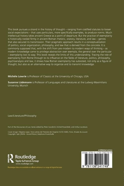 Produktbild: Exemplarity and Singularity