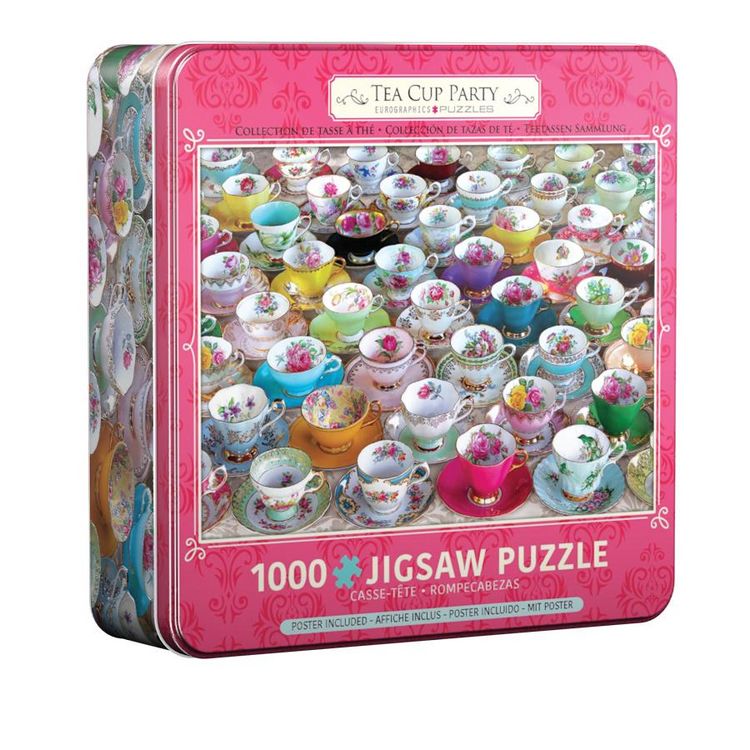 Produktbild: Puzzle in Dosen 1000 Teile - Tea Cup Party