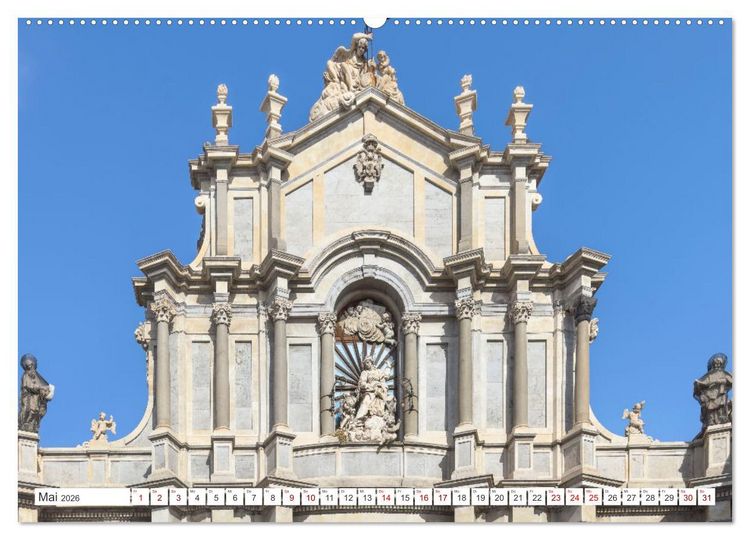 Produktbild: Sizilien - Sp&auml;tbarocke Pracht im Val di Noto (Wandkalender 2026 DIN A2 quer), CALVENDO Monatskalender