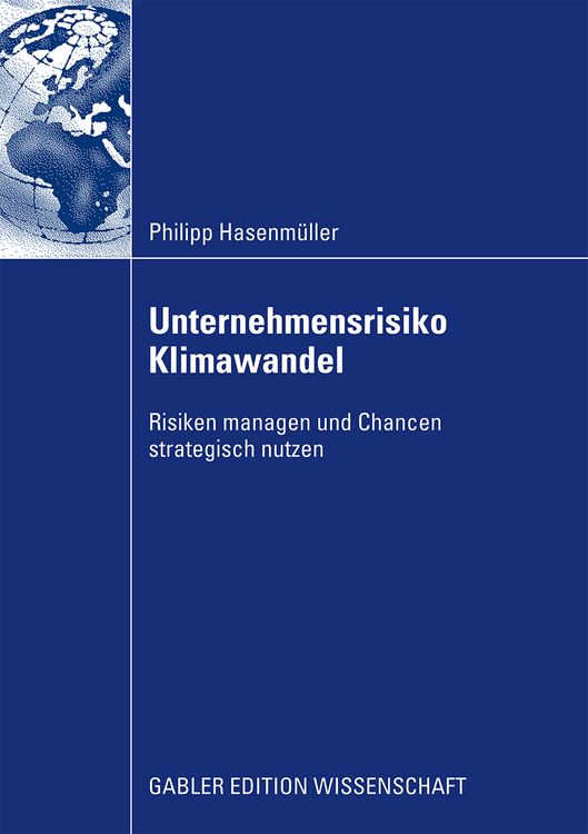 Produktbild: Unternehmensrisiko Klimawandel