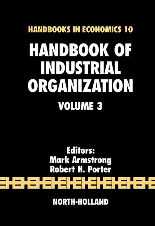 Produktbild: Handbook of Industrial Organization