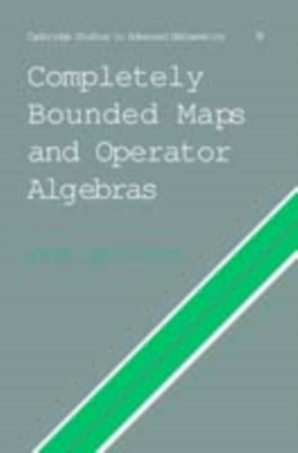 Produktbild: Completely Bounded Maps and Operator Algebras