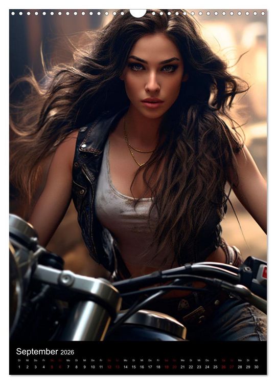 Produktbild: Riding Beauties (Wandkalender 2026 DIN A3 hoch), CALVENDO Monatskalender