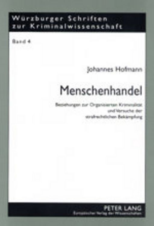 Produktbild: Menschenhandel