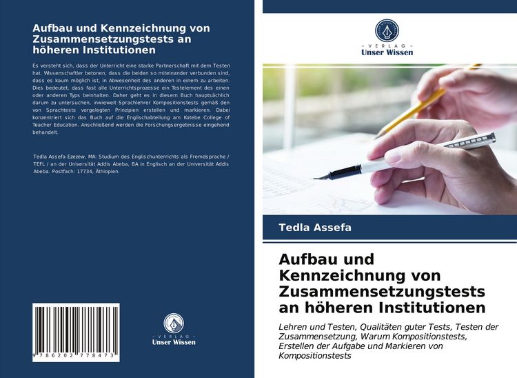 Produktbild: Aufbau und Kennzeichnung von Zusammensetzungstests an h&ouml;heren Institutionen