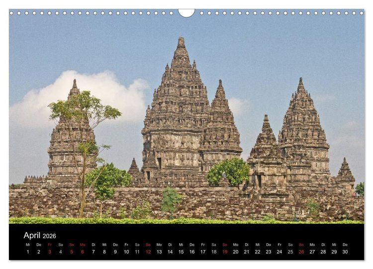 Produktbild: Indonesien (Wandkalender 2026 DIN A3 quer), CALVENDO Monatskalender