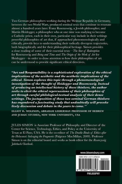 Produktbild: Art and Responsibility