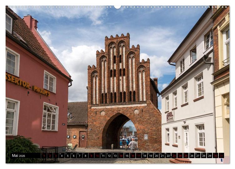 Produktbild: Hansestadt Wismar (Wandkalender 2026 DIN A2 quer), CALVENDO Monatskalender