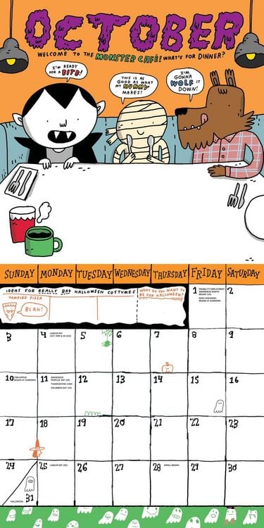 Produktbild: Kid's Awesome Activity Wall Calendar 2027