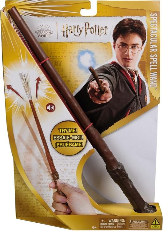 Produktbild: Harry Potter - Zauberstab mit Vibrationseffekt und Sound, ca. 31 cm 