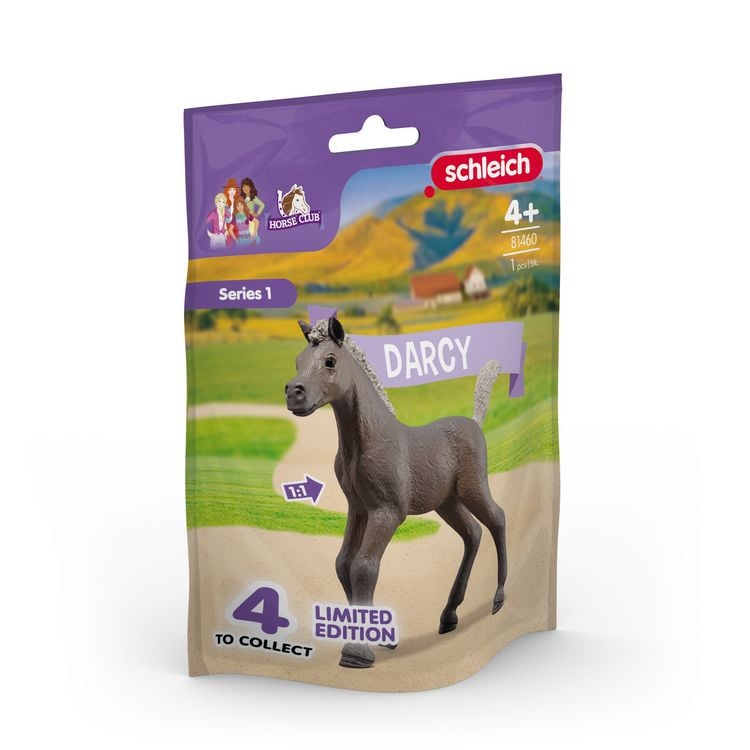 Produktbild: schleich&reg; 81460 Darcy, Sammelfohlen mit Sammelposter, Series 1