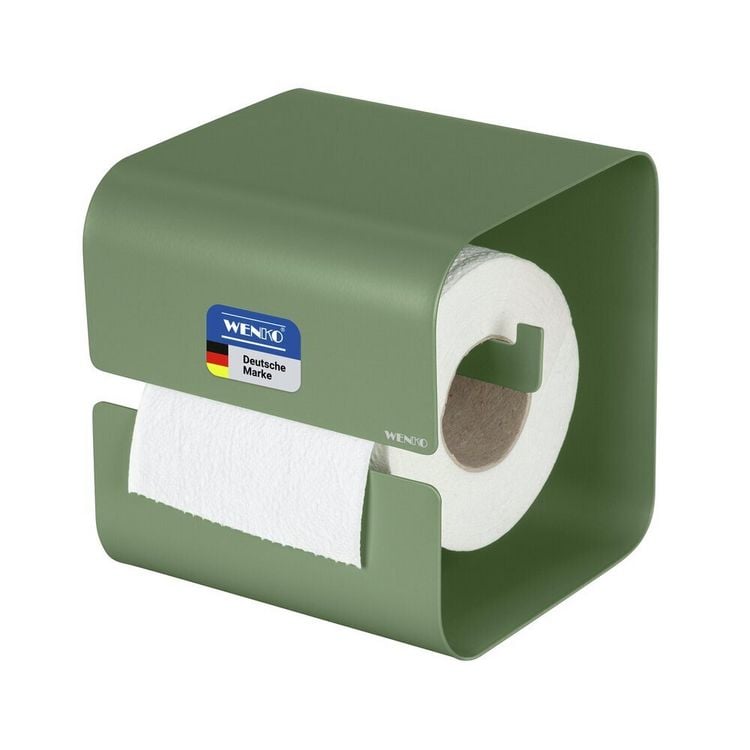 Produktbild: Turbo-Loc&reg; Toilettenpapierhalter Mod. Lizan Gr&uuml;n, Befestigen ohne Bohren