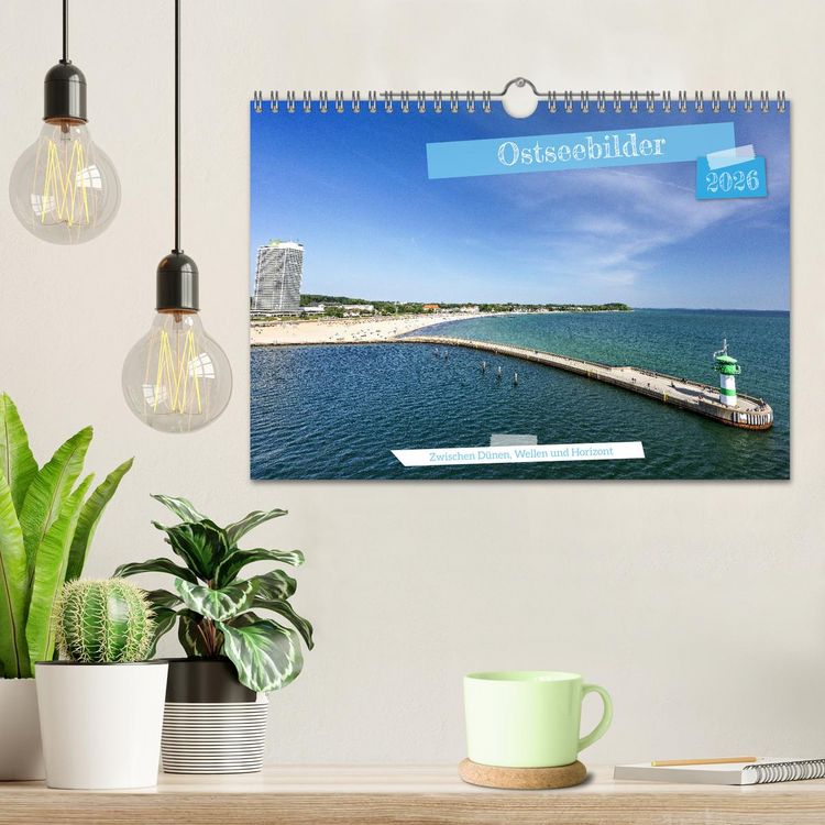 Produktbild: Ostseebilder (Wandkalender 2026 DIN A4 quer), CALVENDO Monatskalender