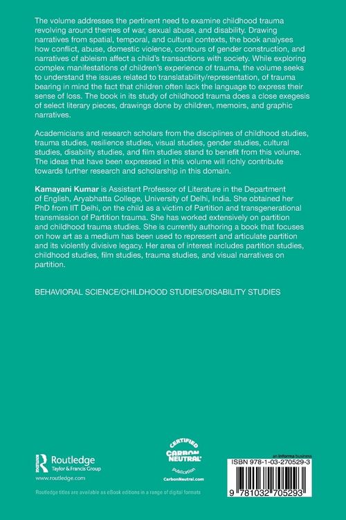 Produktbild: Articulating Childhood Trauma