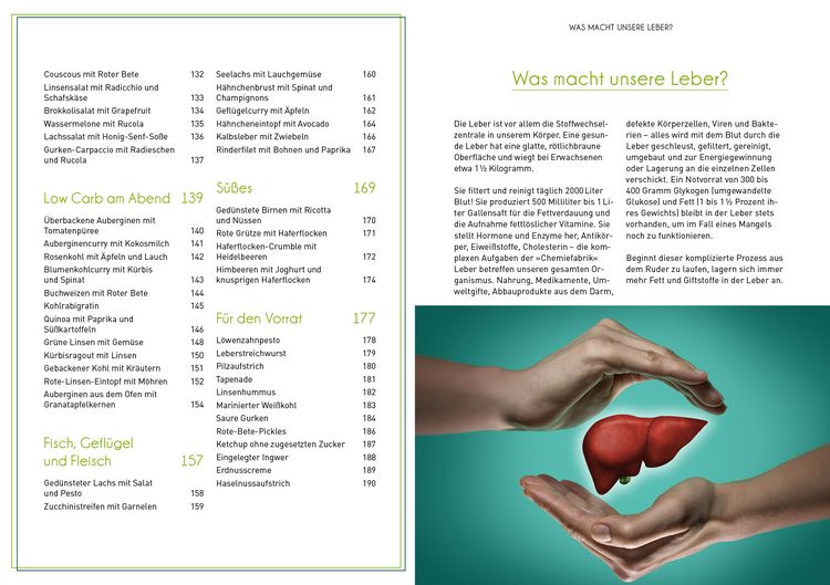 Produktbild: Richtig essen bei Fettleber