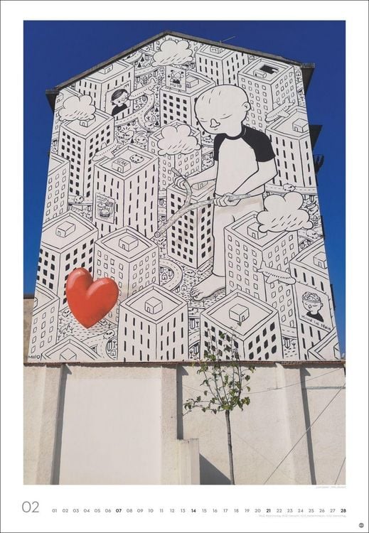 Produktbild: Streetart Posterkalender 2027
