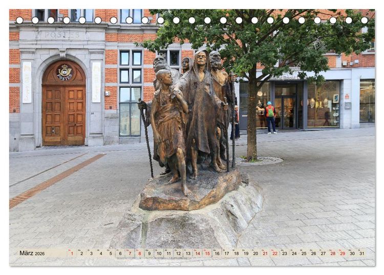 Produktbild: Tournai - Malerisches Belgien (Tischkalender 2026 DIN A5 quer), CALVENDO Monatskalender