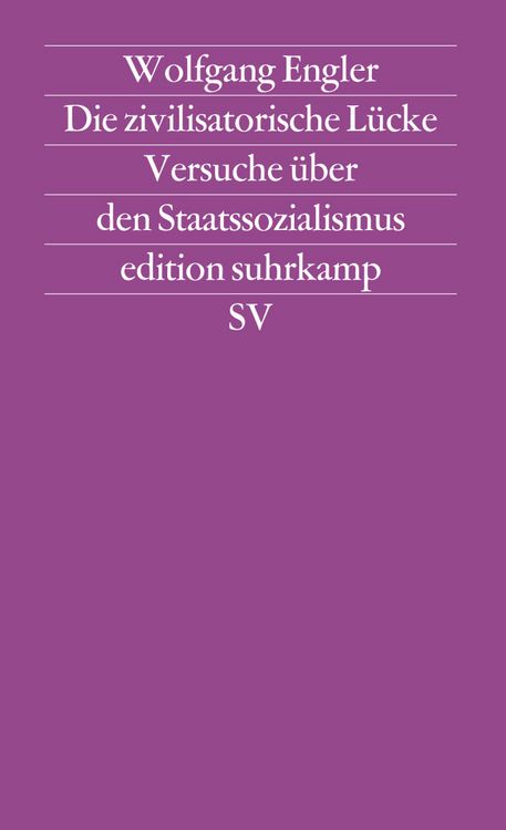 Produktbild: Die zivilisatorische L&uuml;cke