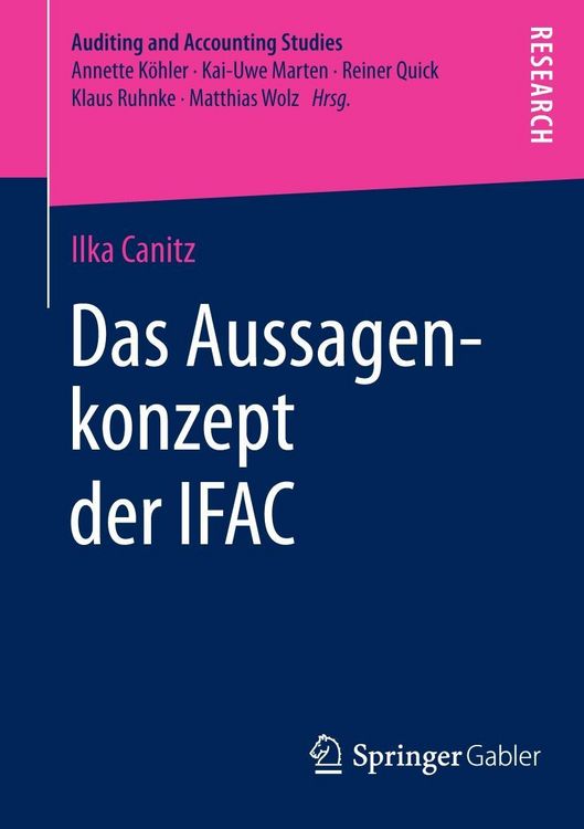 Produktbild: Das Aussagenkonzept der IFAC