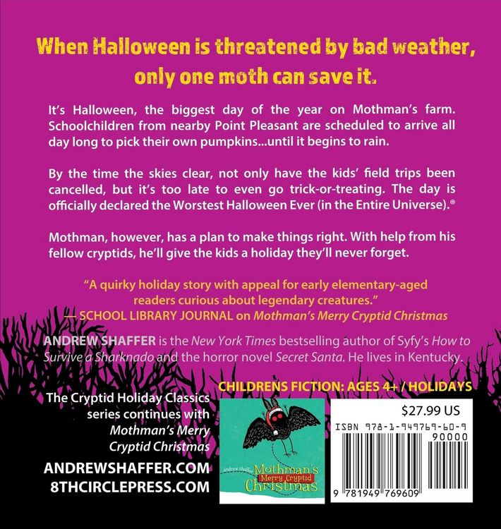 Produktbild: Mothman's Happy Cryptid Halloween