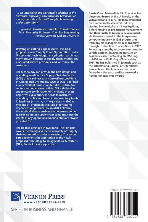 Produktbild: Supply Chain Optimization under Uncertainty