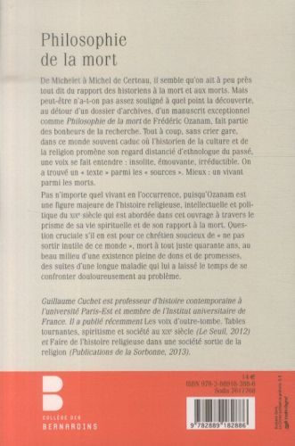 Produktbild: Philosophie de la mort : et autres textes