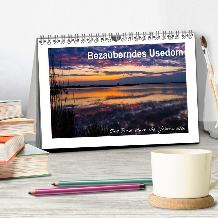 Produktbild: Bezauberndes Usedom (Tischkalender 2027 DIN A5 quer), CALVENDO Monatskalender