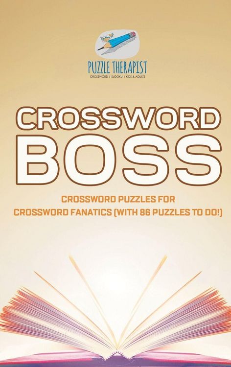 Produktbild: Crossword Boss | Crossword Puzzles for Crossword Fanatics (with 86 Puzzles to Do!)
