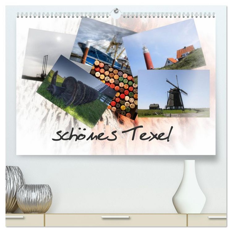 Produktbild: sch&ouml;nes Texel (hochwertiger Premium Wandkalender 2026 DIN A2 quer), Kunstdruck in Hochglanz